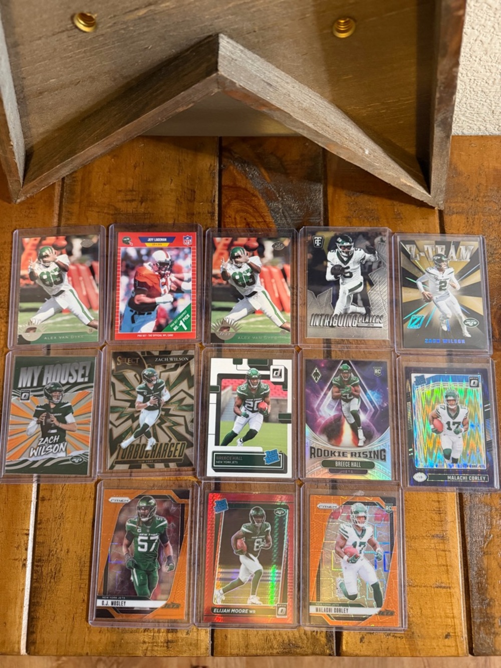 New York Jets Football Trading Card Lot - Rookie & Inserts